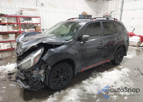 2019 Subaru Forester Sport из США, поврежденный, VIN JF2SKAPC7KH483792